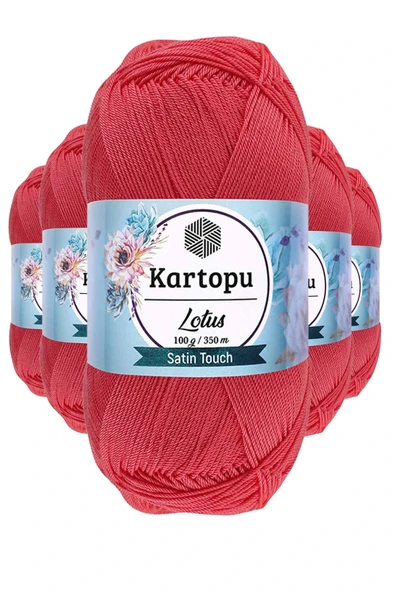 LitaeTrend 5 Adet Lotus Bikini Büstiyer Bluz Örgü İpi  K810 Şeker Pembe ürün görseli 1