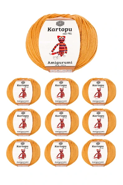 LitaeTrend 10 Adet Amigurumi El Örgü İpi 50gr 355 ürün görseli 1