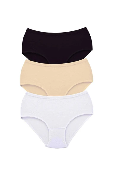 LitaeTrend 3 Adet Tutku Kadın Yüksek Bel Bato Kalın Lastik Külot S5 ürün görseli 1