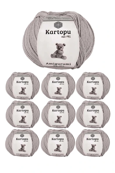 LitaeTrend 10 Adet Amigurumi El Örgü İpi 50gr 991 ürün görseli 1