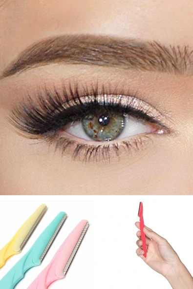 LitaeTrend 3 Adet Kaş Şekillendirici Ustura - Resim 5