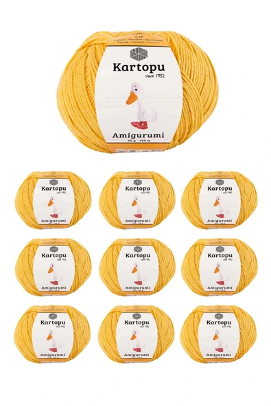 LitaeTrend 10 Adet Amigurumi El Örgü İpi 50gr 317 ürün görseli 1