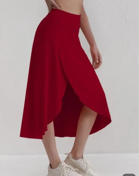 Kadın Cep Detay Taytlı Sandy Etek ürün görseli 1