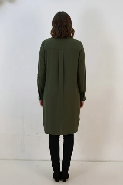 1909 DEES CEP DETAYLI TUNİK - Resim 9