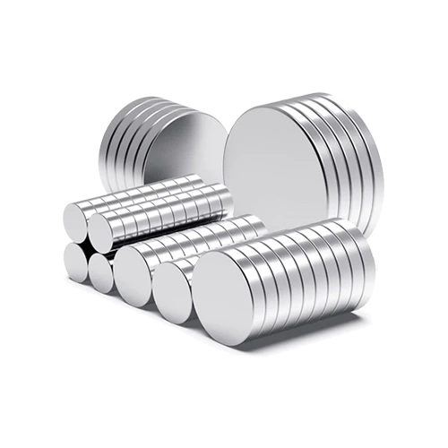 50 Adet 10x2mm Yuvarlak Neodyum Mıknatıs Güçlü Magnet Nikel Kaplamalı - Resim 2