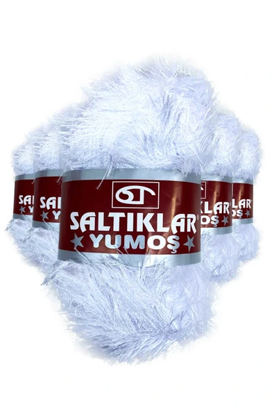 LitaeTrend 5 Adet Yumoş Sakallı El Örgü Ipi Yünü OPTİK ürün görseli 1