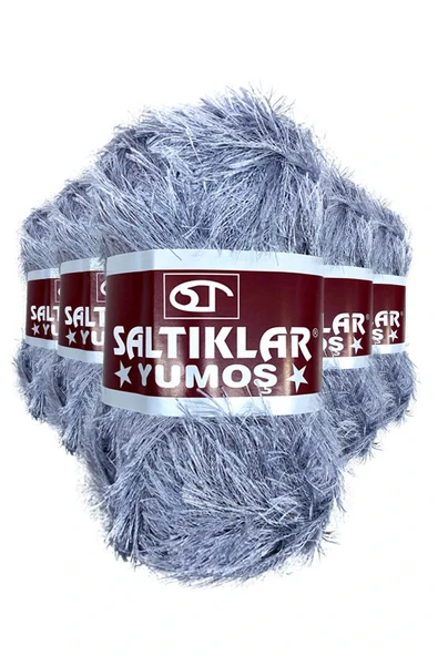 LitaeTrend 5 Adet Yumoş Sakallı El Örgü Ipi Yünü 06 ürün görseli 1