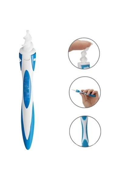 Smart Swab 16 Başlıklı Pratik Kulak Temizleme Aleti Aparatı Seti - Resim 4