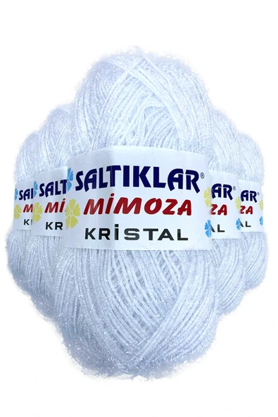 LitaeTrend 5 Adet Mimoza Kristal Işıltılı Şal Patik Yelek İpi OPTİK ürün görseli 1