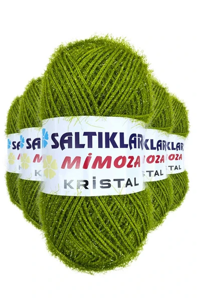 LitaeTrend 5 Adet Mimoza Kristal Işıltılı Şal Patik Yelek İpi 44 ürün görseli 1