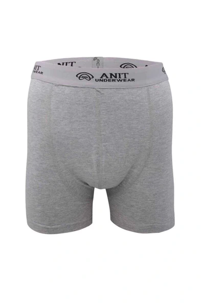 LitaeTrend Kısa Paça Likralı Erkek Boxer Gri - 1115A ürün görseli 1