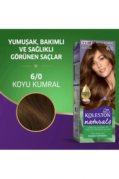 LitaeTrend Naturals Saç Boyası Koyu Kumral 6/0 2x Paket - Resim 3