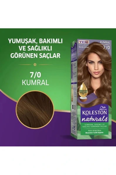 LitaeTrend Naturals Saç Boyası Kumral 7/0 2x Paket - Resim 4