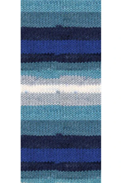 LitaeTrend 5 Adet Vega Stripe Premium Akrilik El Örgü İpi Yünü No: 82423 - Resim 2