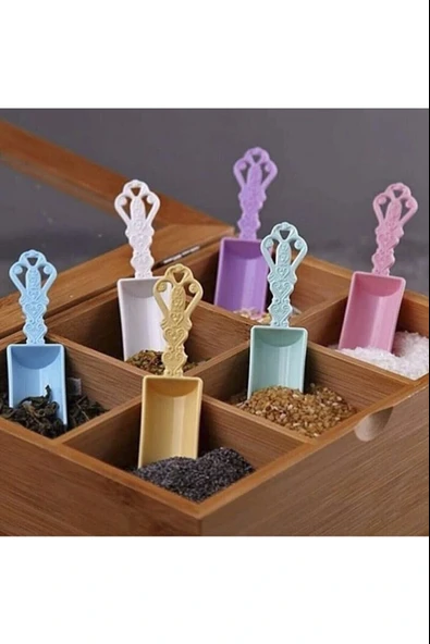 LitaeTrend Çok Renkli 6'lı Baharat Küregi - Resim 4