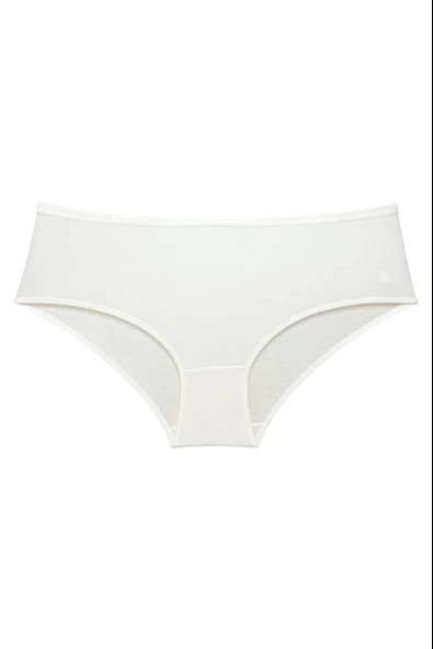 LitaeTrend 3 Adet Kadın Yüksek Bel Bato Külot Siyah Krem Pudra - Resim 2