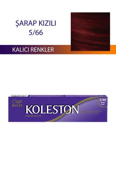 LitaeTrend Single Tüp Boya Saç Boyası Şarap Kızılı 5/66 ürün görseli 1