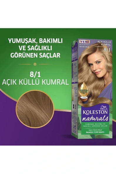 LitaeTrend Naturals Saç Boyası Açık Küllü Kumral 8/1 2x Paket - Resim 7