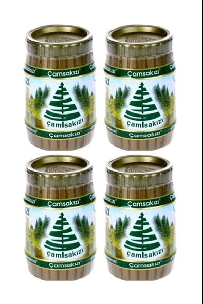 LitaeTrend Doğal Çam Sakızı Süper Ağda 240 gr x 4 adet ürün görseli 1