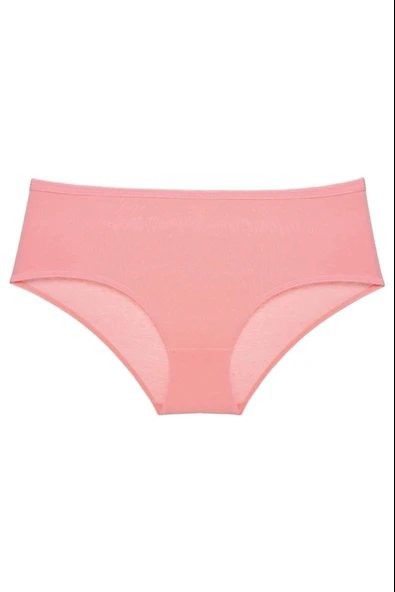 LitaeTrend 3 Adet Kadın Yüksek Bel Bato Külot Siyah Krem Pudra - Resim 4