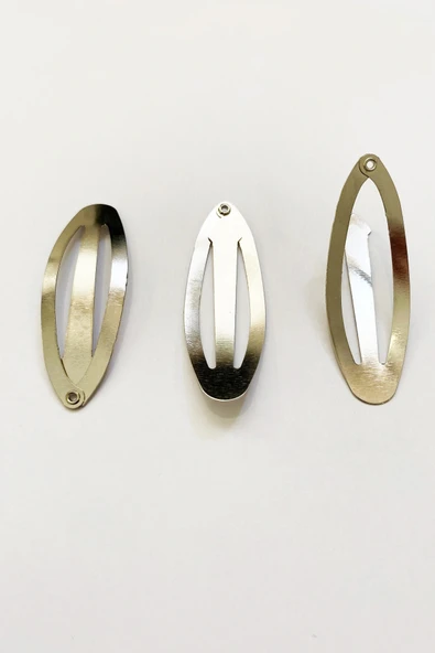 LitaeTrend 15 Adet Metal Çıt Çıt Toka 6 cm ürün görseli 1