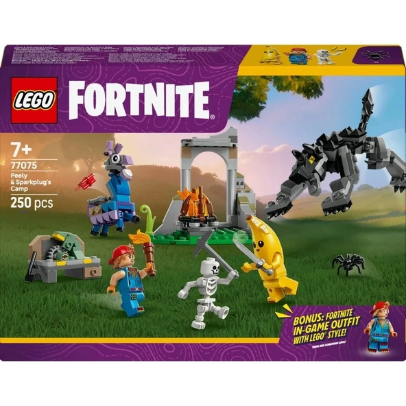 CEYLAN ADAM LEGO Fortnite Muzaffer ve Tamirci Çırağı'nın Kampı Video Oyunu Yapım Seti - Resim 2