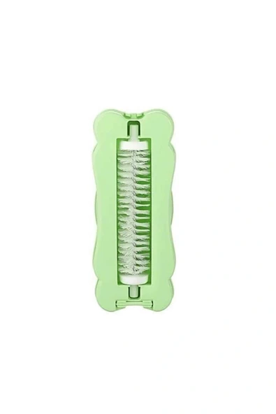 LitaeTrend Kelebek Tasarımlı Tek Fırçalı Gırgır 17x7x4 cm Yeşil - Resim 2