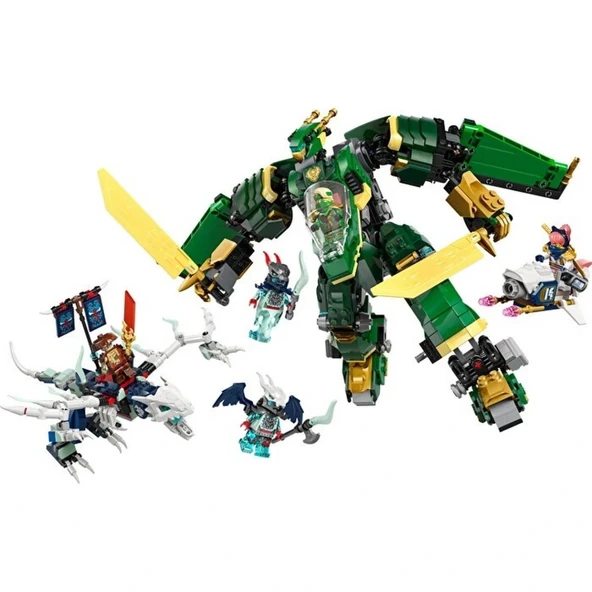 CEYLAN ADAM LEGO Ninjago Lloyd'un Jet Robotu 71845 ürün görseli 1