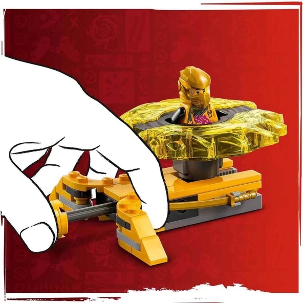 CEYLAN ADAM  LEGO NINJAGO Ejderha Spinjitzu Savaş Paketi 71826 - Resim 2