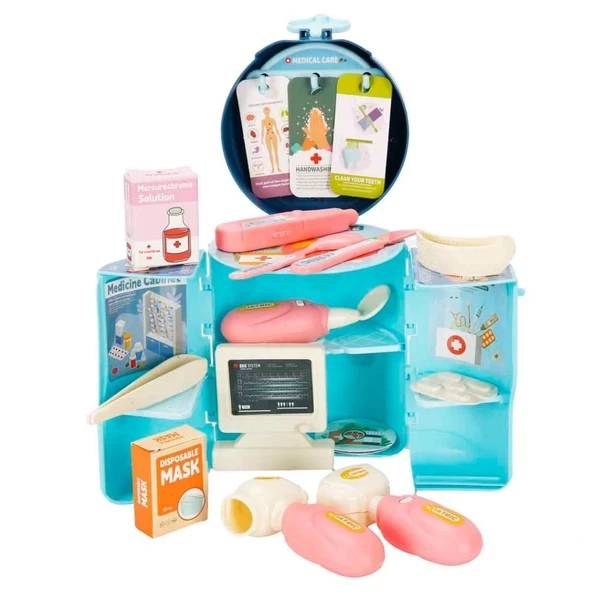 CEYLAN ADAM Taşınabilir Doktor Set Kapsülü 3in1 25 Parça ürün görseli 1