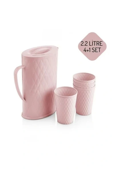 LitaeTrend 4+1 Sürahi Ve Bardak Su Seti 2.2 Lt ürün görseli 1