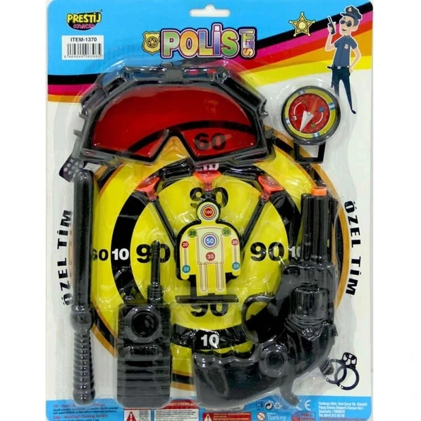 CEYLAN ADAM FAB 1370 KARTELALI KASATURALI POLİS SETİ ürün görseli 1