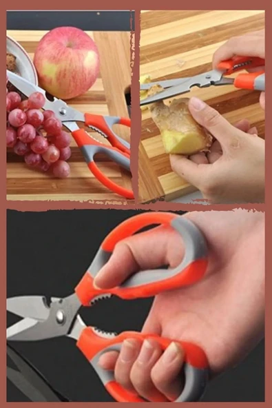 LitaeTrend Paslanmaz Çelik Et, Tavuk, Börek Doğrama Makası ürün görseli 1