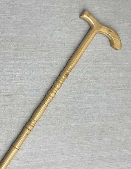 CEYLAN ADAM Rahat Tutuşlu Zarif Ahşap Baston Alk4518 ürün görseli 1