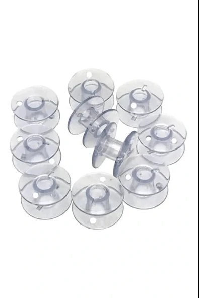 LitaeTrend 10 Adet Ev Tipi Makineler İçin Plastik Masura ürün görseli 1