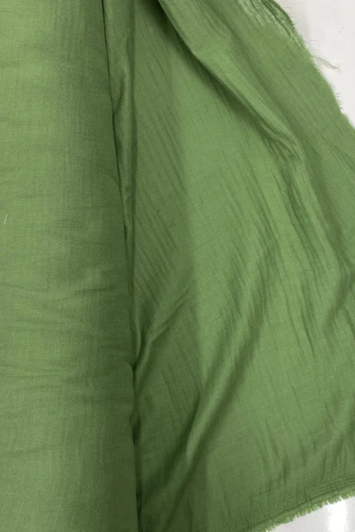 LitaeTrend Çok Amaçlı Müslin Pamuklu Bebek Örtü ve Battaniye Kumaşı Müslin Bez Haki 82 ürün görseli 1