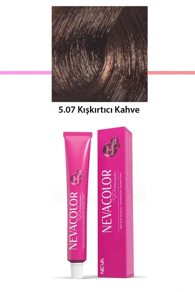 LitaeTrend Premium 5.07 Kışkırtıcı Kahve - Kalıcı Krem Saç Boyası 50 g Tüp ürün görseli 1