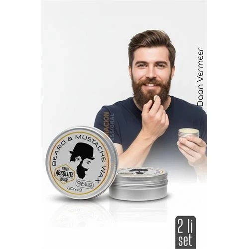 CEYLAN ADAM 2 li Nano Bıyık Sabitleyici Wax - %100 Doğal, Şekillendirici ve Besleyici Balm ürün görseli 1