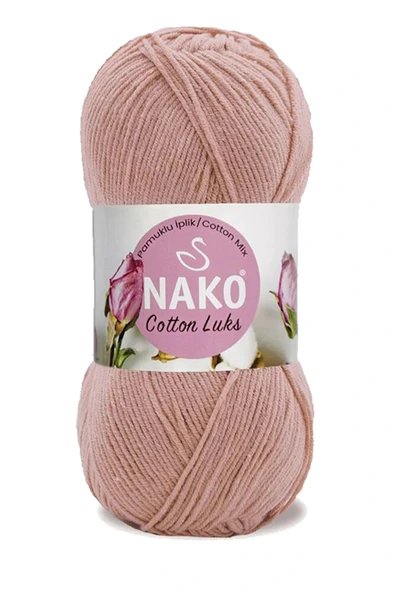 LitaeTrend 5 Adet Cotton Lüks Yelek Tunik Kazak Bluz Hırka İpi Yünü Pudra 97545 - Resim 2