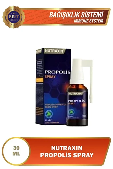 Nutraxin Propolis Boğaz Spreyi 30 ml ürün görseli 1