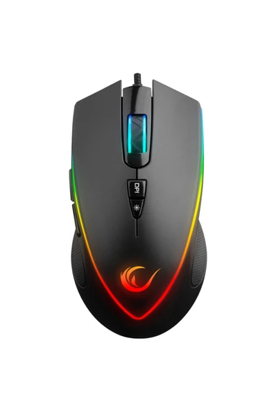 Rampage Juke Smx-r67 Rgb Aydınlatmalı Usb Mause Black ürün görseli 1