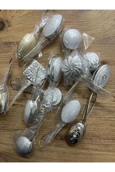 LitaeTrend Mıknatıslı Perde Tokası Perde Mandalı Mıknatıslı Perde Tutacağı 2'li - Resim 2