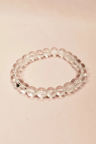 LitaeTrend Kuvars Doğal Taş Bileklik Kutulu ürün görseli 1