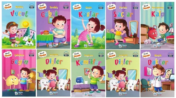 2. Sınıf Okumayı Sevdiren Renkli Resimli Hikayeler 21 - 10 Kitap - Resim 2