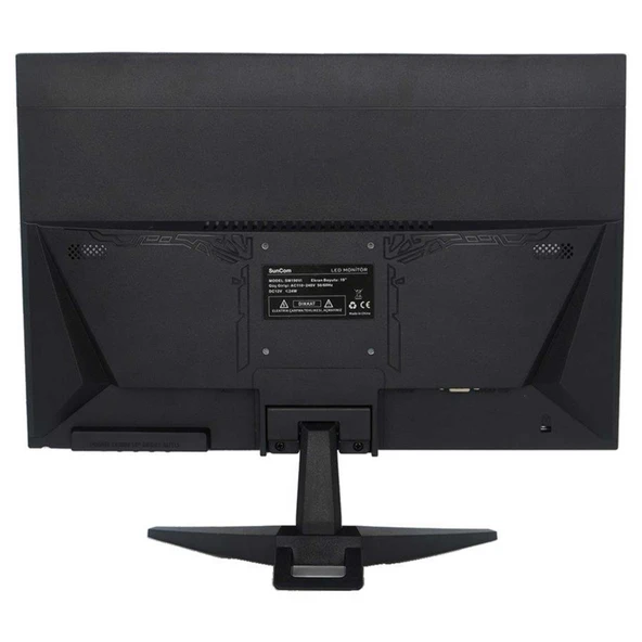 SUNCOM SM190VI-N 19" 5ms 60Hz LED (VESA) Siyah Monitör - Resim 2