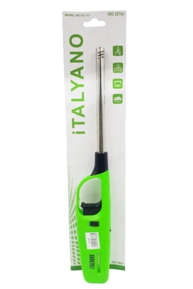 LitaeTrend İtalyano Renkli Uzun Mutfak Çakmağı Royaleks-ITL101 - Resim 3