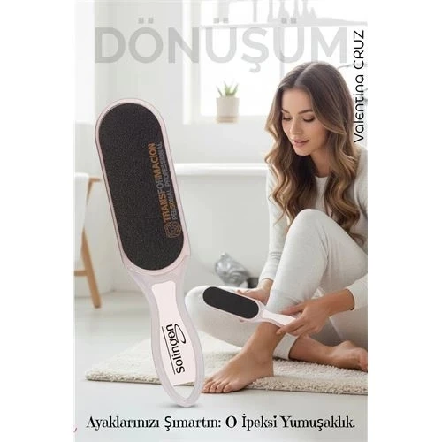 CEYLAN ADAM Peeling Çift Taraflı Ayak Törpüsü  Nasır Giderici Ölü Deri Pedikür Aleti Solingen Professional ürün görseli 1