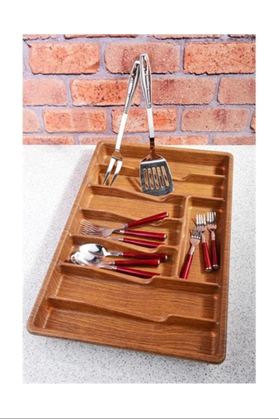 LitaeTrend 8 Bölmeli Kaşıklık Büyük Boy Royaleks-A1381 ürün görseli 1