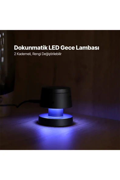 AirCharger Quattro Mini MagSafe Uyumlu 4’ü 1 Arada iPhone + Apple Watch + AirPods LED Aydınlatm - Resim 5