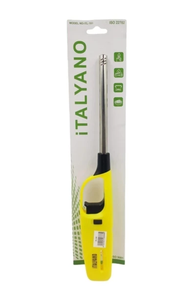 LitaeTrend İtalyano Renkli Uzun Mutfak Çakmağı Royaleks-ITL101 - Resim 4